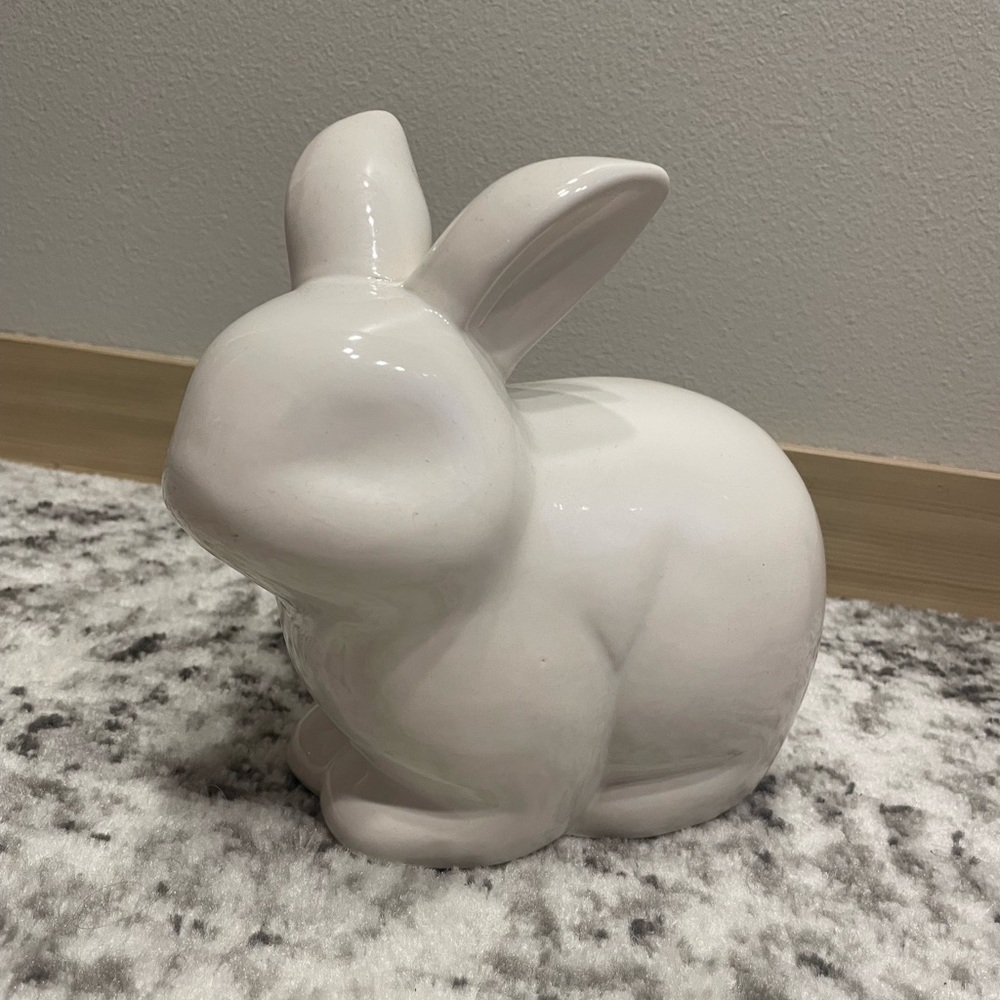 Crate & Barrel ceramic rabbit